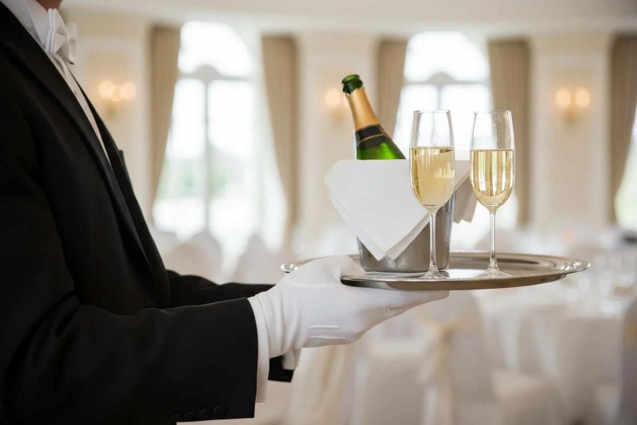 Refined materials and architectural lines reflecting discretion, precision and household staff vetting for private residences.